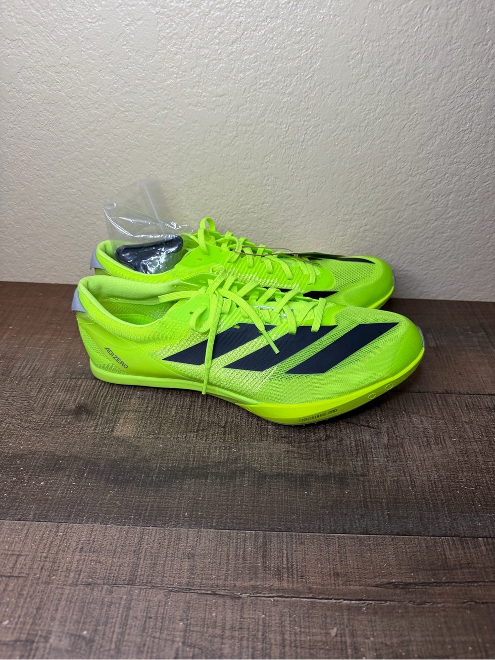 Adidas Adizero Finesse Running Spikes “Lucid Lemon” 
- Size 8.5 Men / 9.5 Women.